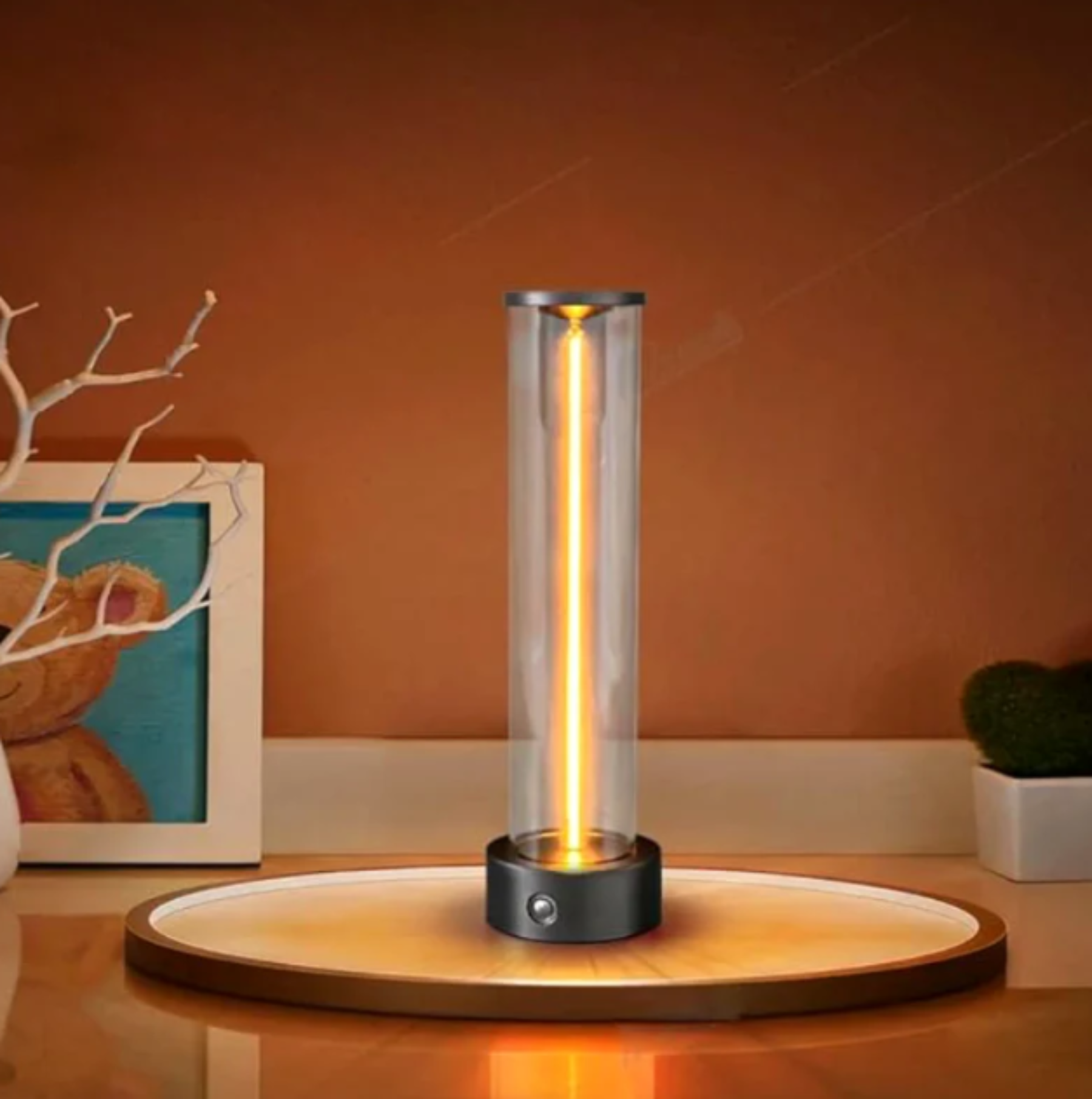 Lámpara de Mesa LED - Iluminación Moderna y Elegante
