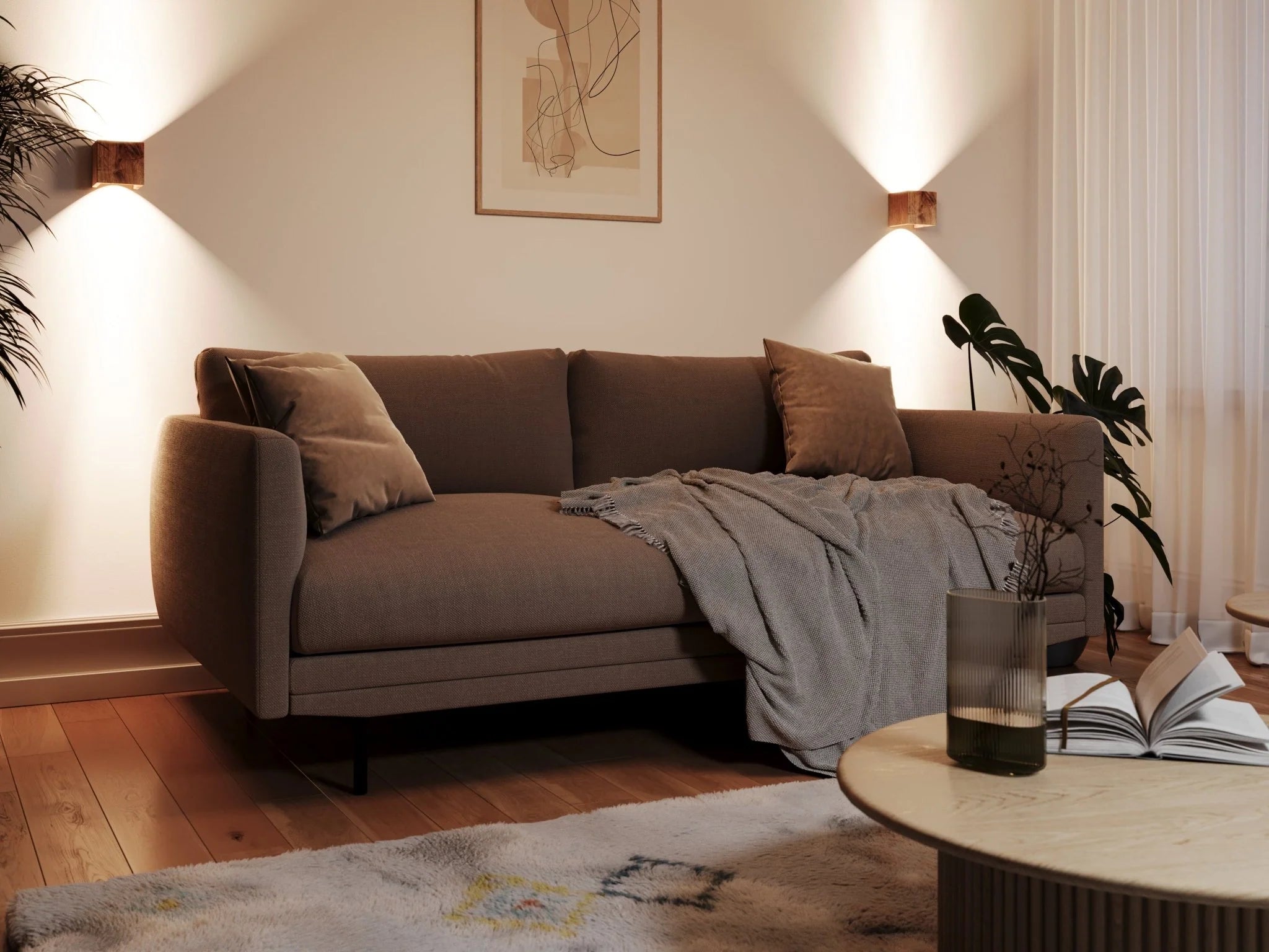 Négyzetes Fali Lámpa – Elegáns és Autentikus Stílus