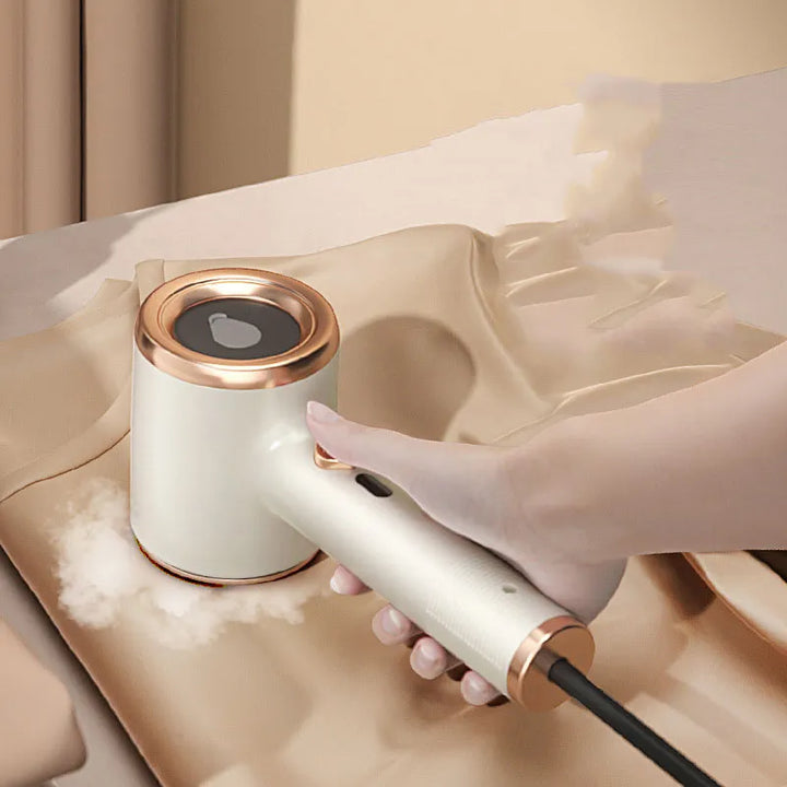 Bærbar USB-dampstryger — Kompakt og nem at transportere