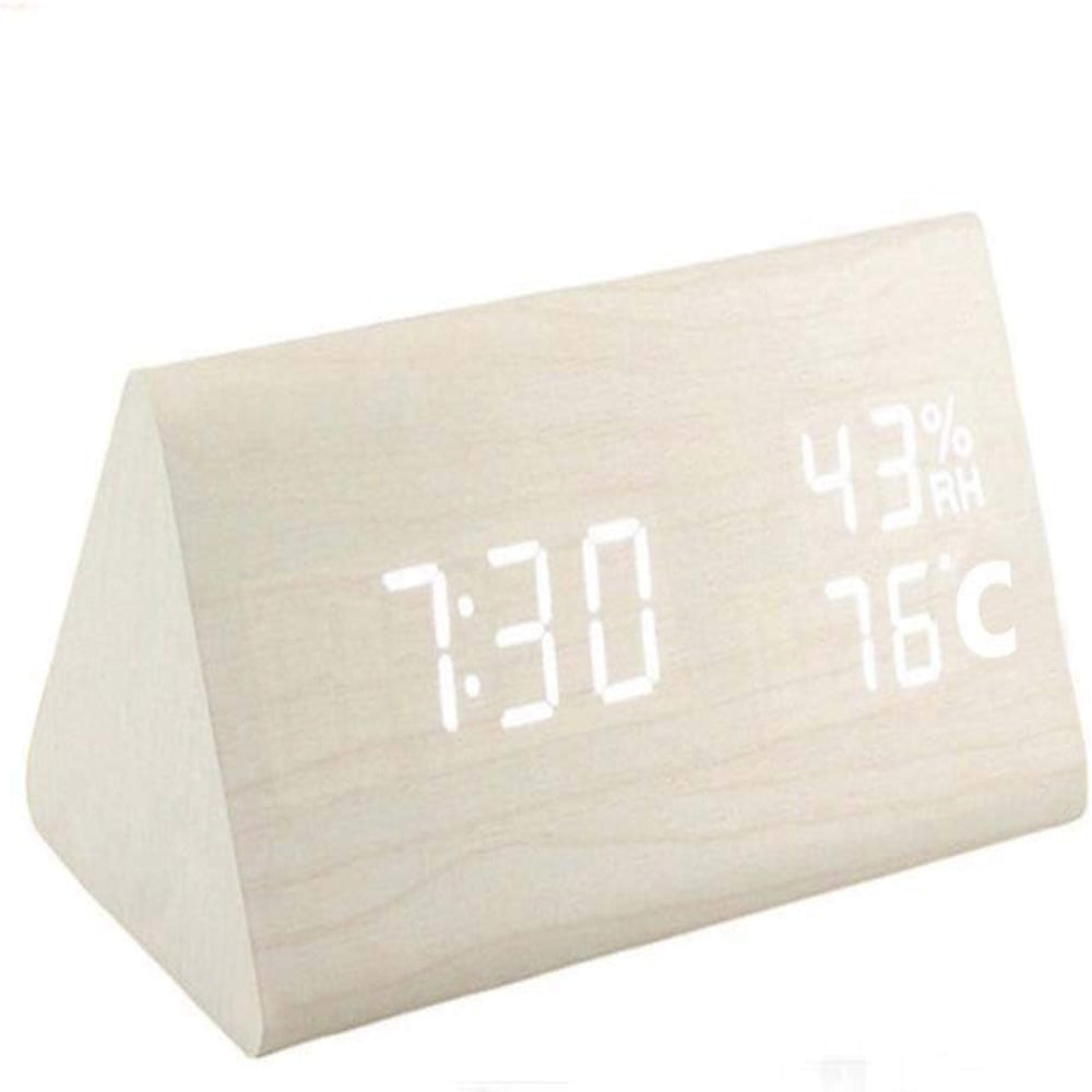 Ceas LED cu Comandă Vocală – Design Modern și Funcționalitate Inteligentă