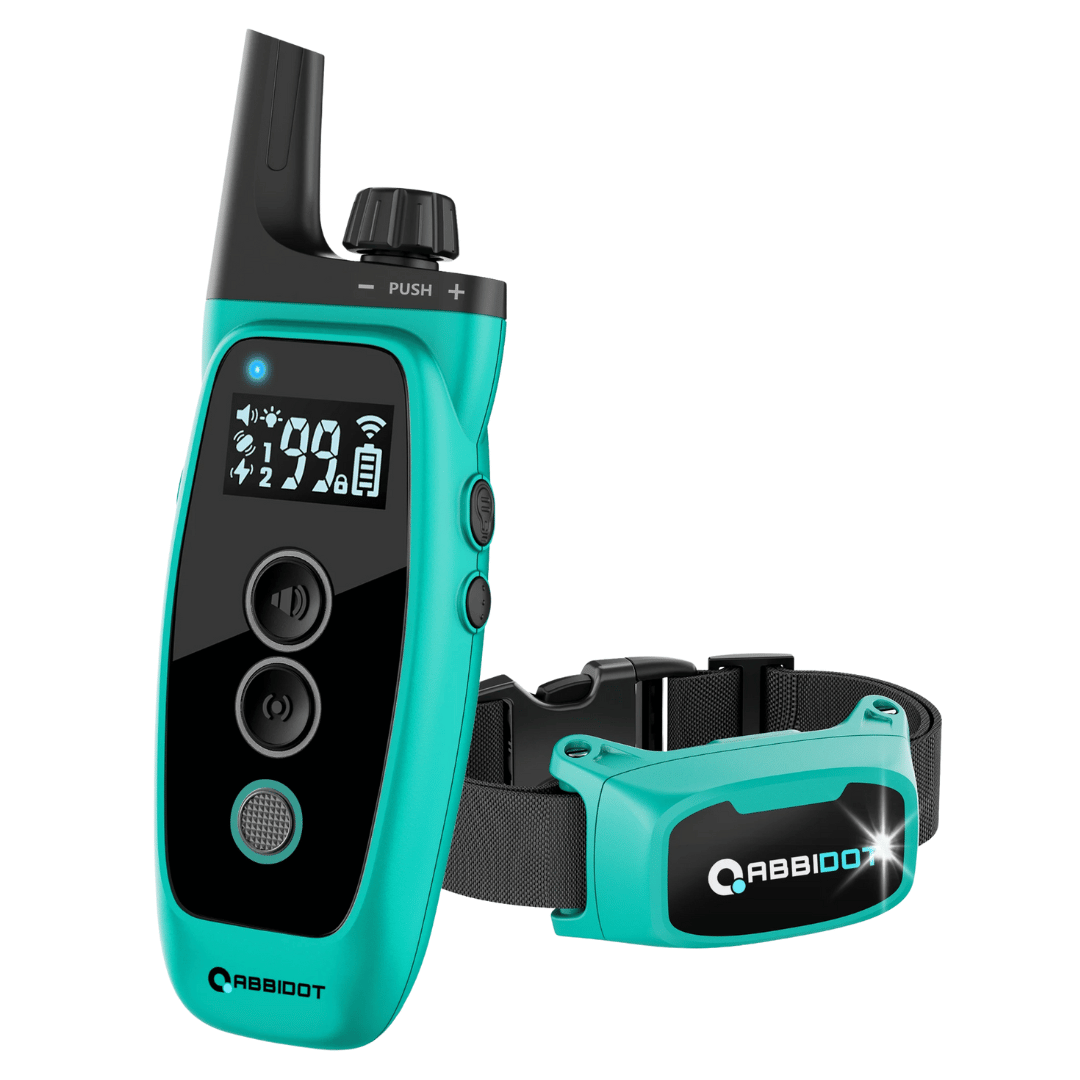 Dressurhalsbånd for hund – LED-fjernkontroll og rekkevidde 1000 m