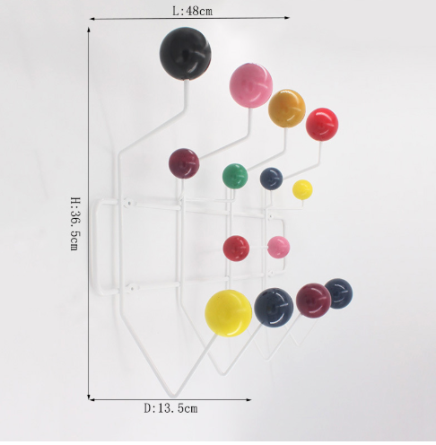 Perchero de pared – Diseño elegante y funcional