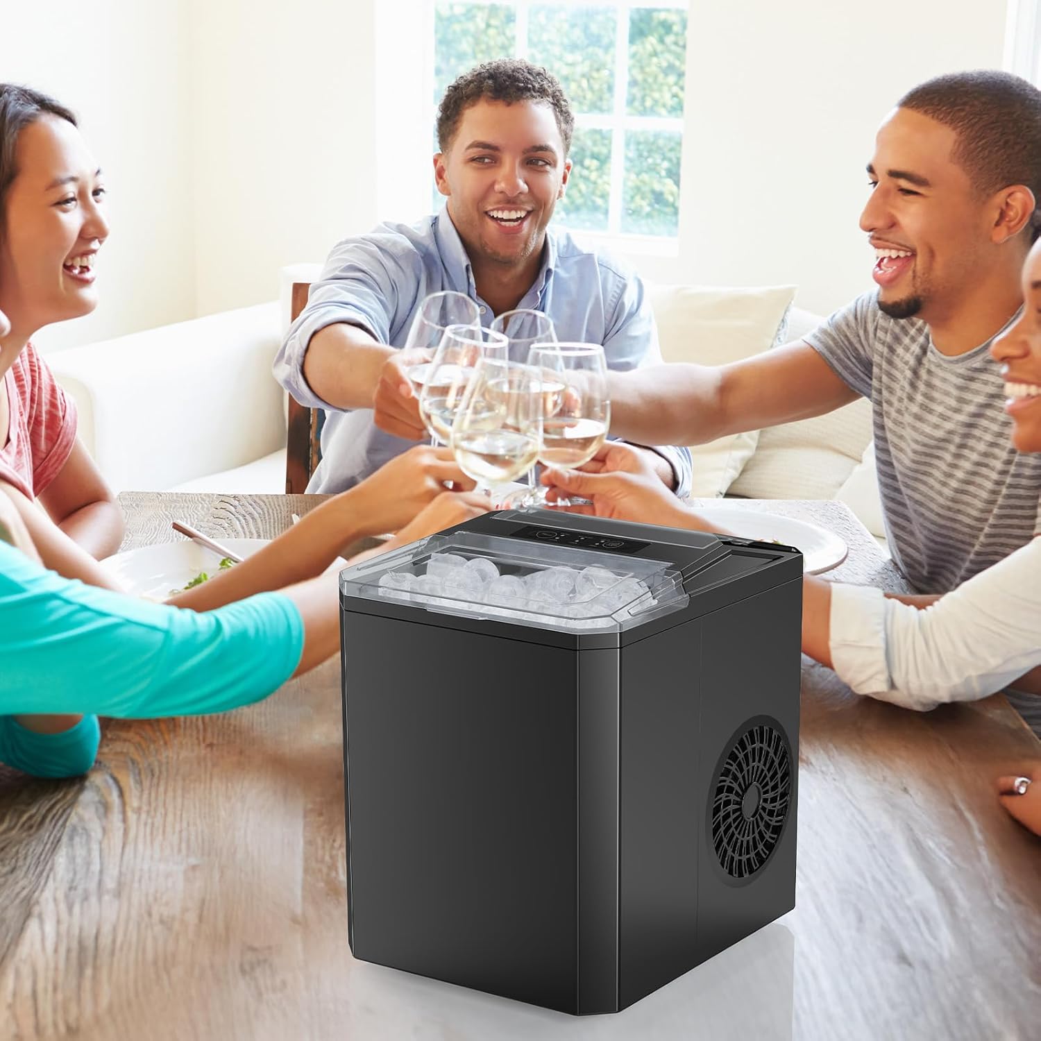 Mașină de gheață portabilă – prospețime instantanee la îndemână