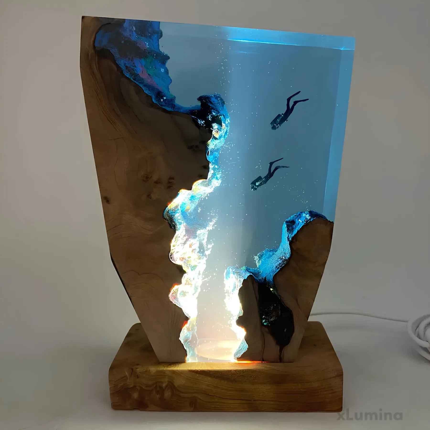Oceanic Table Lamp – Soothing Light Decoration
