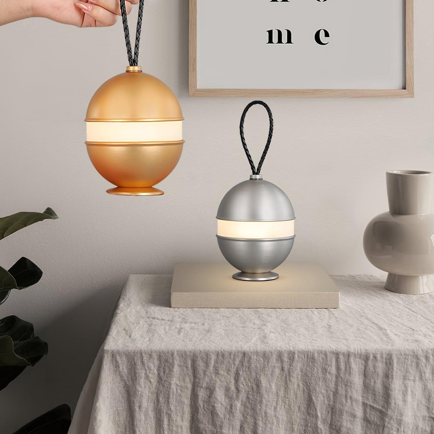 Oplaadbare Bol Lamp - Chic Ontwerp & Ontspannend Licht