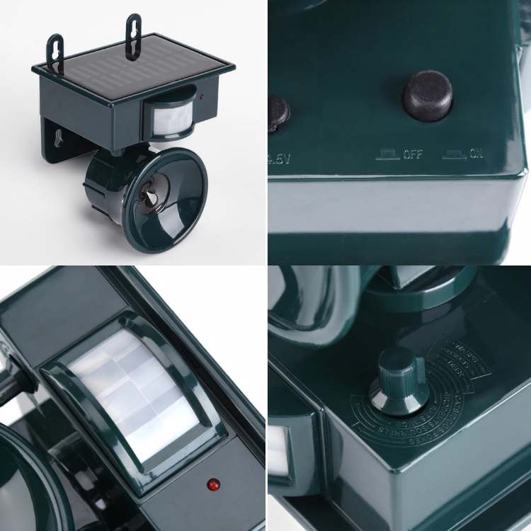 Elektronikus Riasztó Kerthez — Elűzi a Madarakat és Védi a Területeit