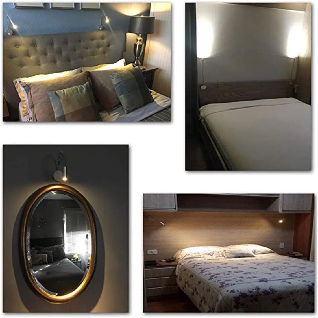 Rugalmas LED fali lámpa - Mobilitás, elegancia és célzott világítás