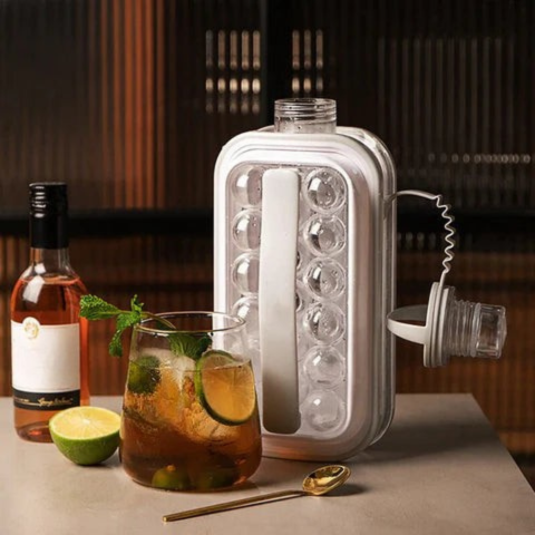 Molde de Hielo en Bola – Para Bebidas Refrescantes