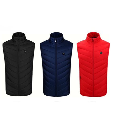 Unisex Verwarmingsvest - Verstelbare Temperatuur & Moderne Stijl
