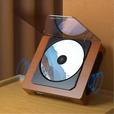 Bluetooth Retro CD-soitin C-tyypin portilla - ylivoimainen liitettävyys ja äänenlaatu