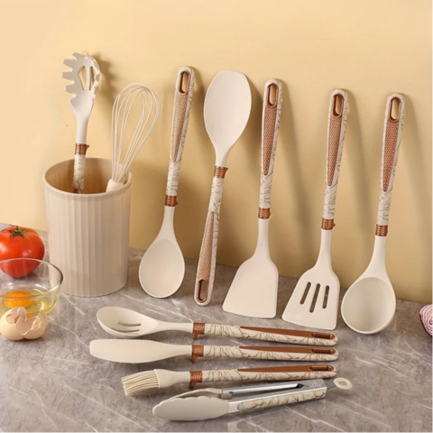 Szilikon főzőedénykészlet - Ellenállás, rugalmasság és modern design