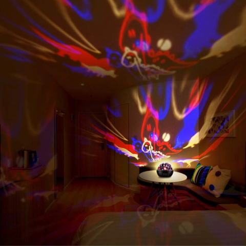 Dinoszaurusz reflektor - Valósághű vetítés és eredeti dekoráció