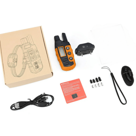 קולאר לאילוף עם שלט רחוק – עמיד במים, נטען וטווח 1000 מ