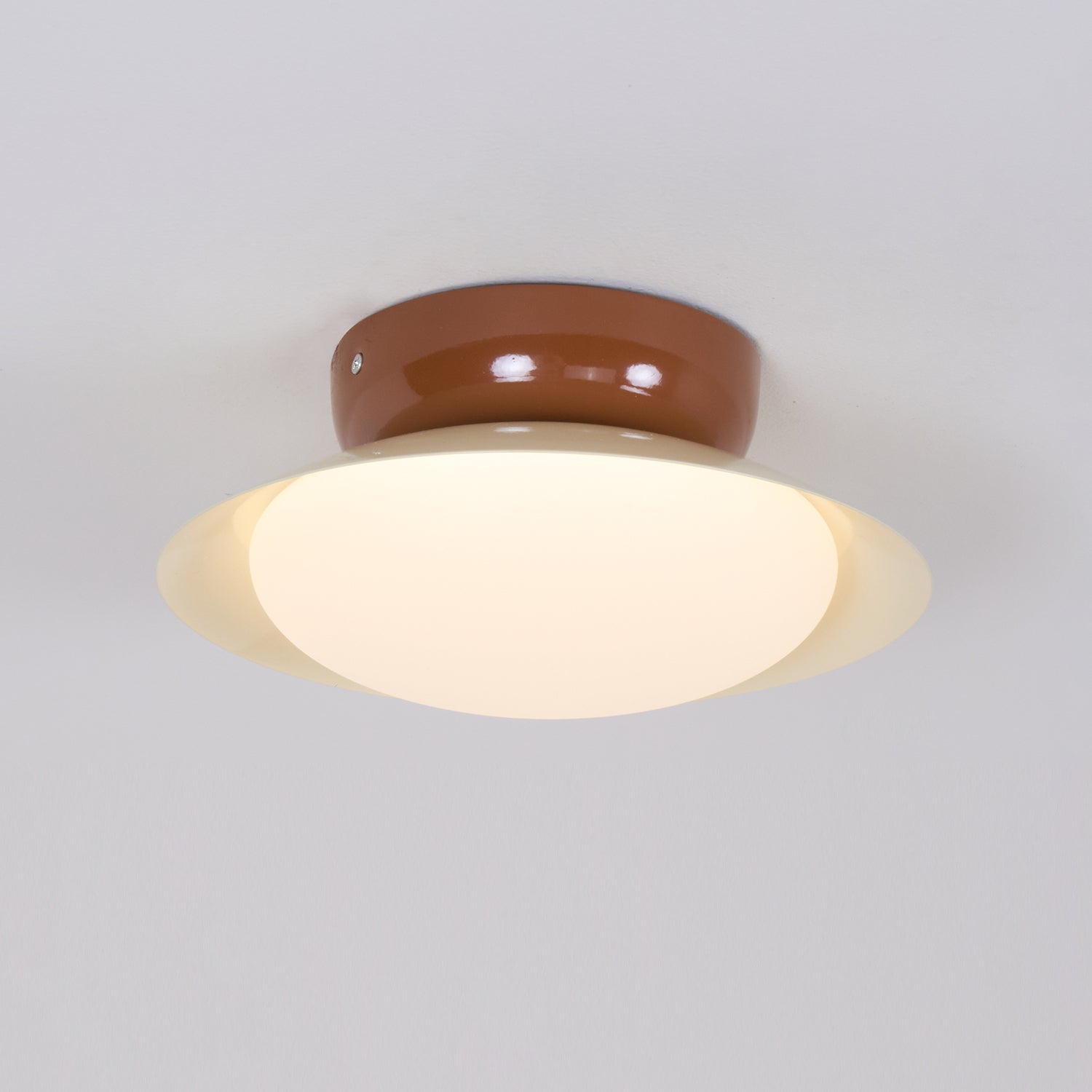 Plafonnier Rond LED — Éclat Naturel & Élégance Discrète
