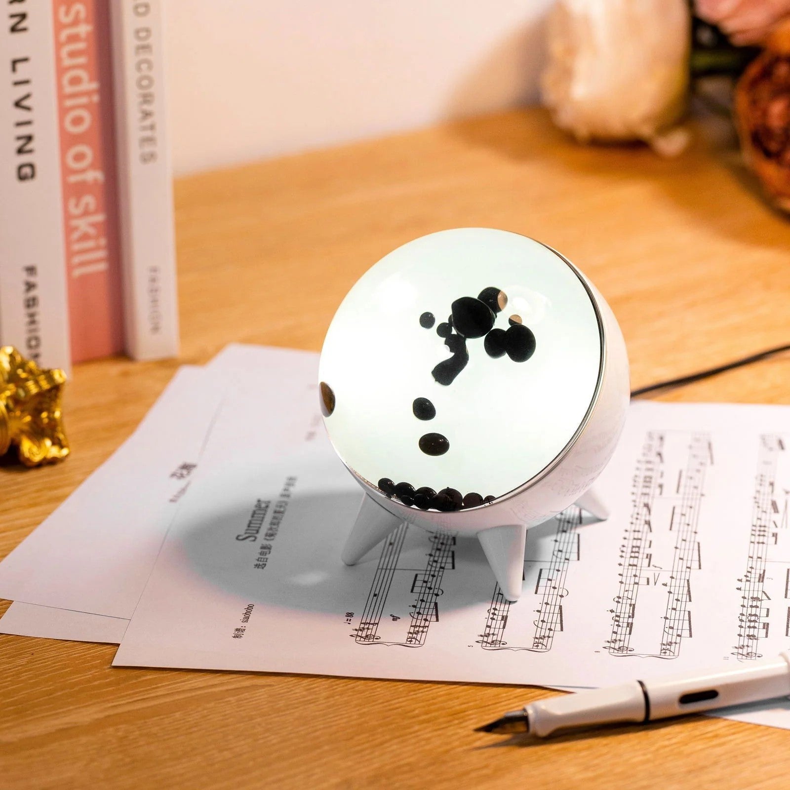 Interaktiv dekorationslampe – Unikt lys- og designspil