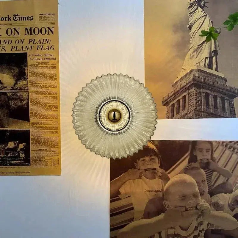 Aplique de parede elegante – Ambiente luminoso e sofisticado