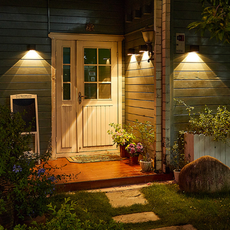 IP65 Εξωτερική ηλιακή λάμπα τοίχου - Ανθεκτικός, φιλικός προς το περιβάλλον φωτισμός