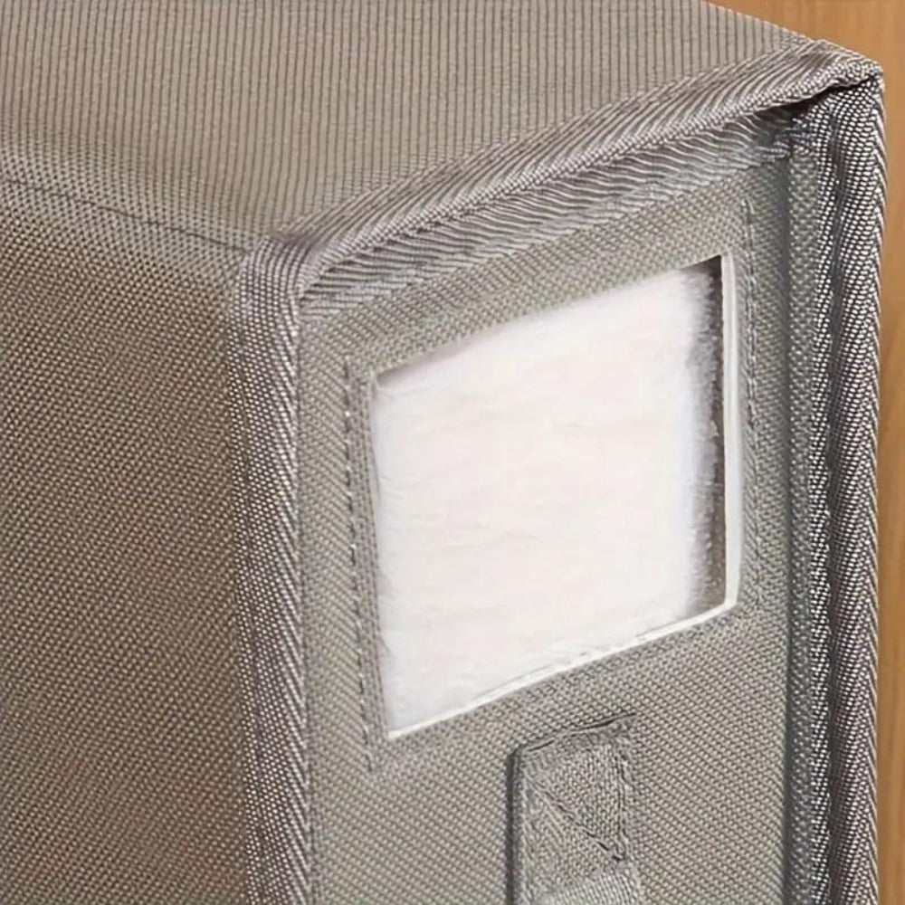 Organizador de Lençóis Dobrável – Ganho de Espaço e Organização Perfeita