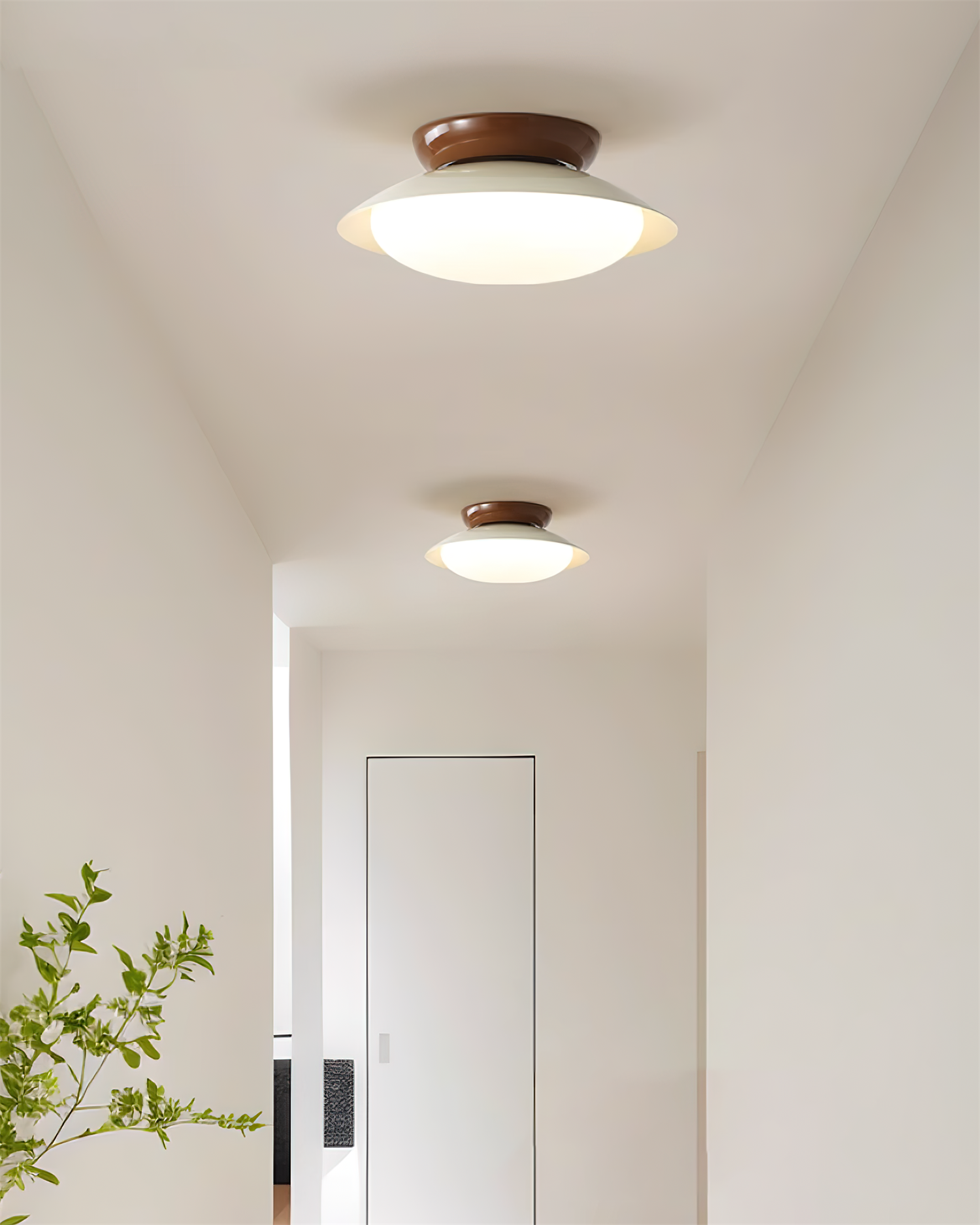 Plafonnier Rond LED — Éclat Naturel & Élégance Discrète