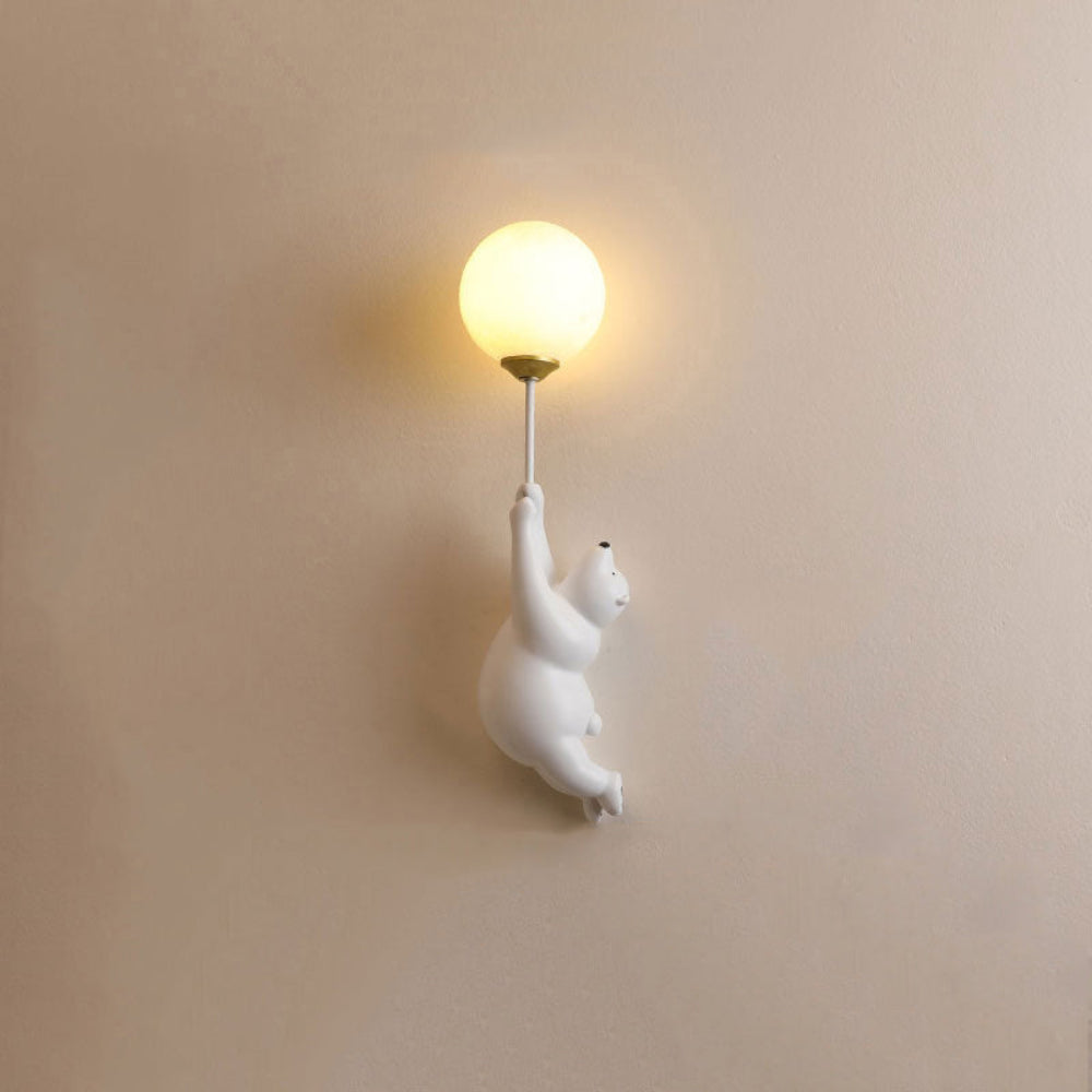 Nástěnná lampa balón – Jemnost a fantazie pro pokoj