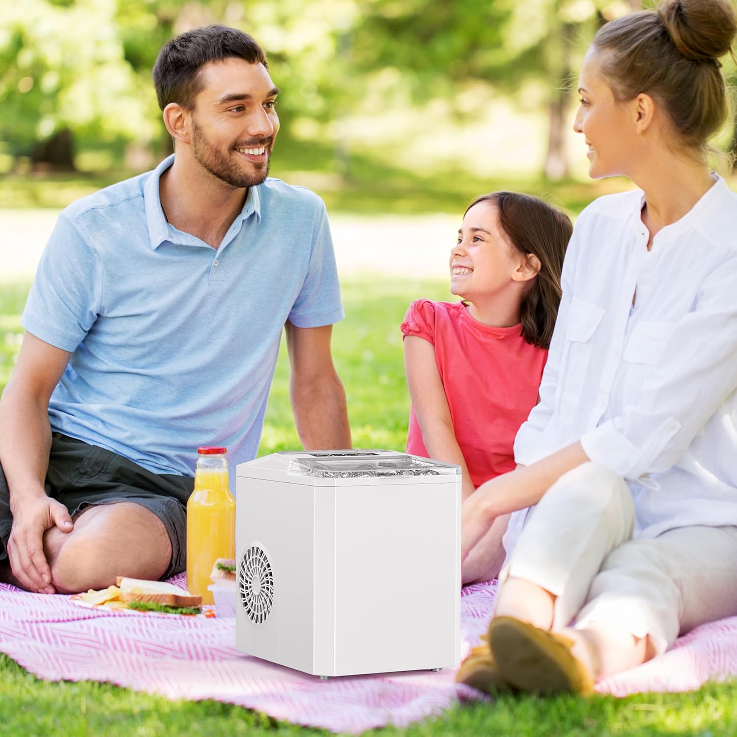 Mașină de gheață portabilă – prospețime instantanee la îndemână