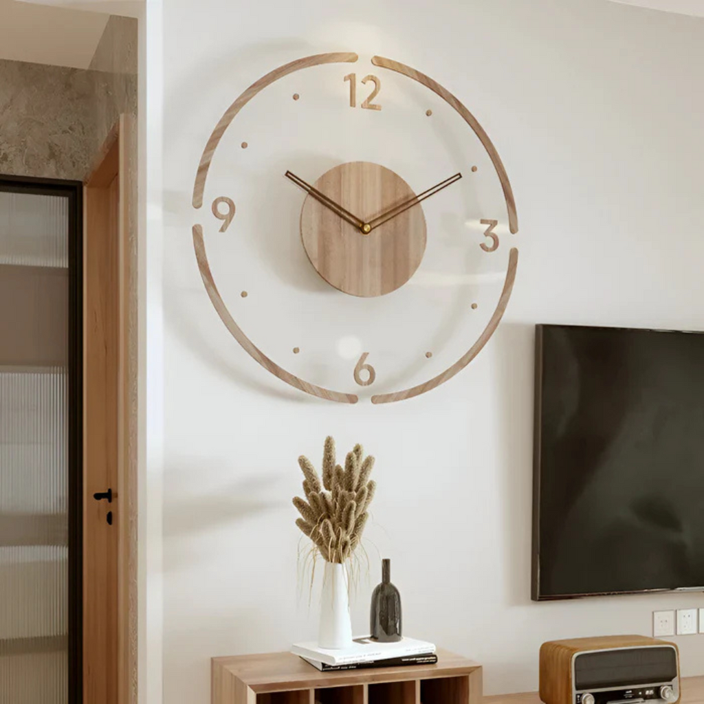 Veľké nástenné hodiny – Elegantný a moderný dizajn 