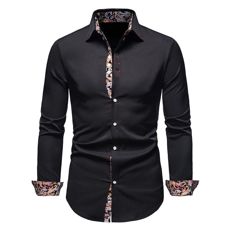 Stéphane | Camisa Clássica Moderna – Elegância Para Homem 