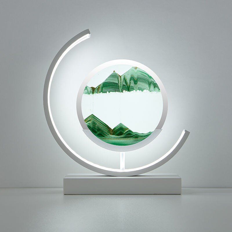 Lampada A Sabbia In Movimento – Rilassamento Visivo E Atmosfera Rilassante 