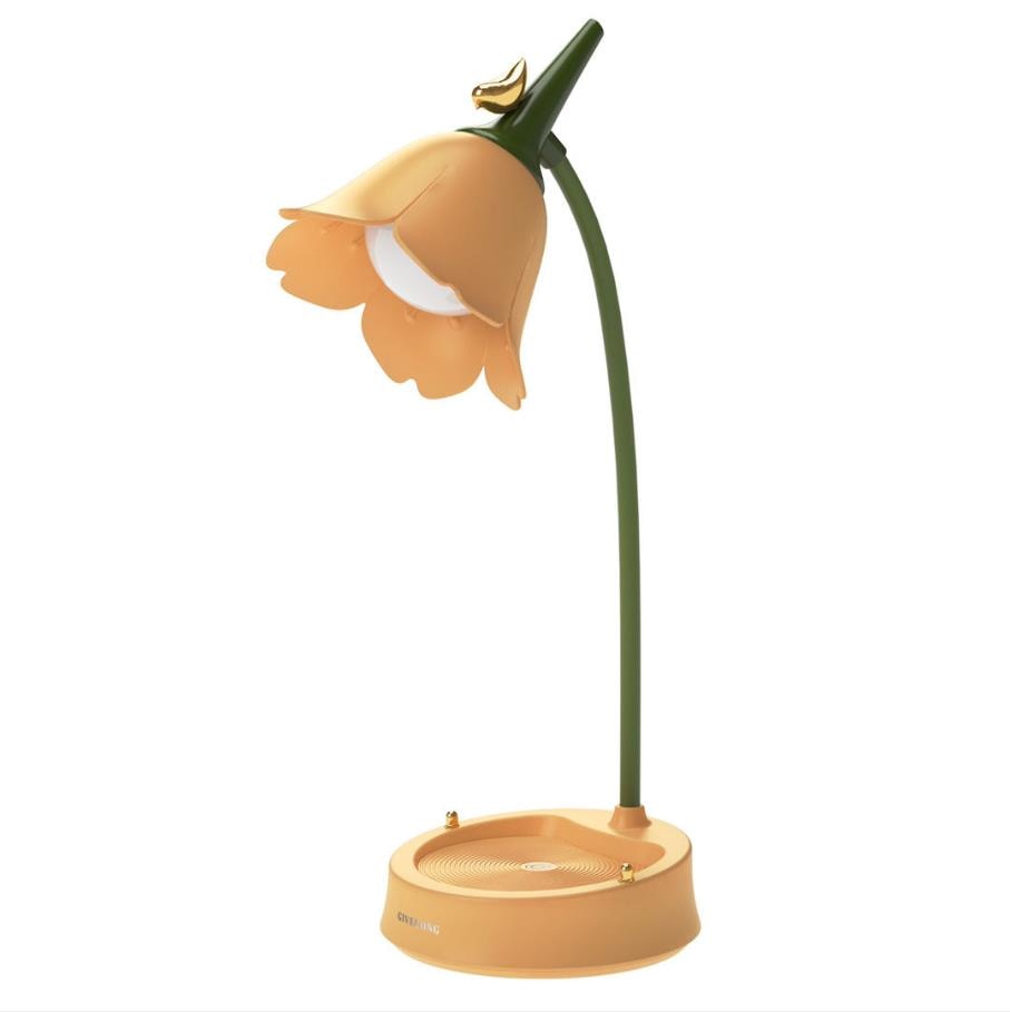 Lampa biurkowa Kwiat – Elegancja i delikatne światło 