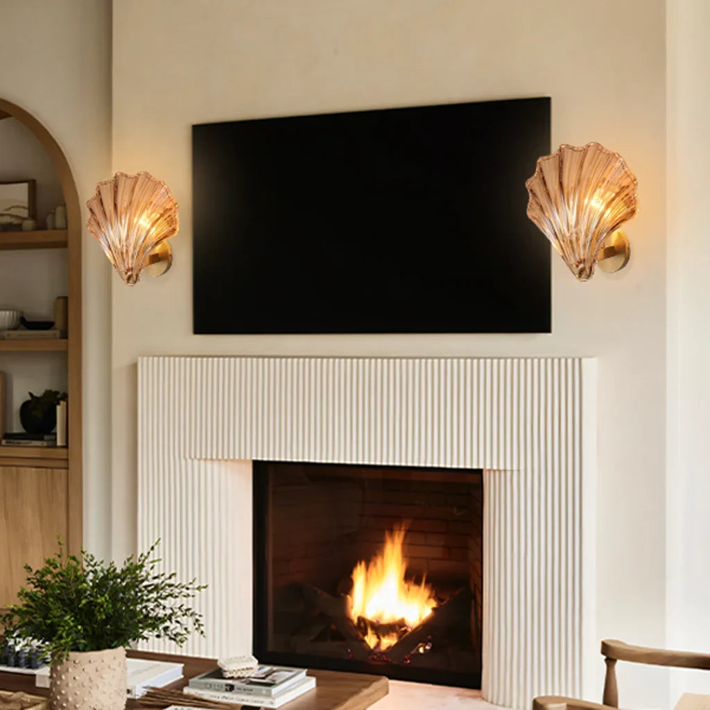 Vägglampa Snäcka – Elegant Och Marin Belysning 