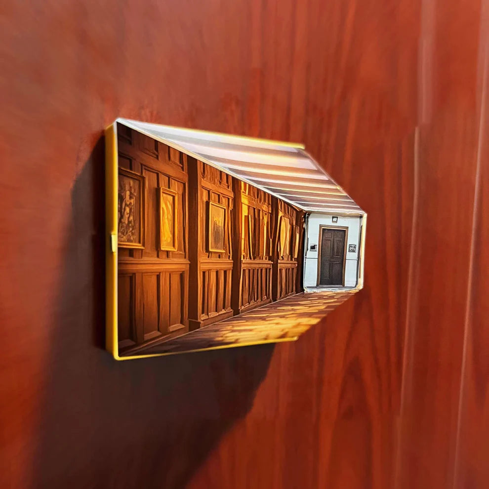 Væglampe Dekorativ – Visuel Illusion 3D 