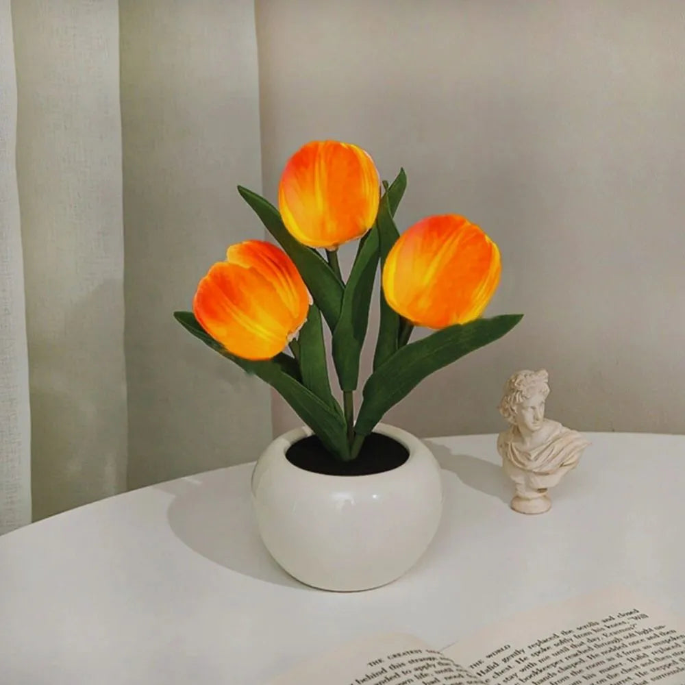 Lampa dekoracyjna Tulipan – Ciepła i wyrafinowana atmosfera 