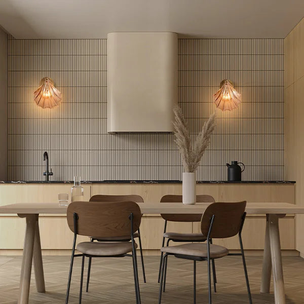 Vägglampa Snäcka – Elegant Och Marin Belysning 