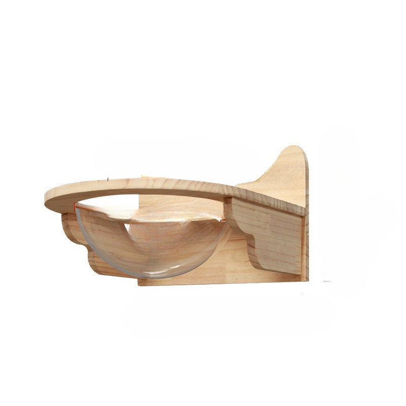 Estrutura de Escalada de Parede para Gato com Plataforma Suspensa e Escada 