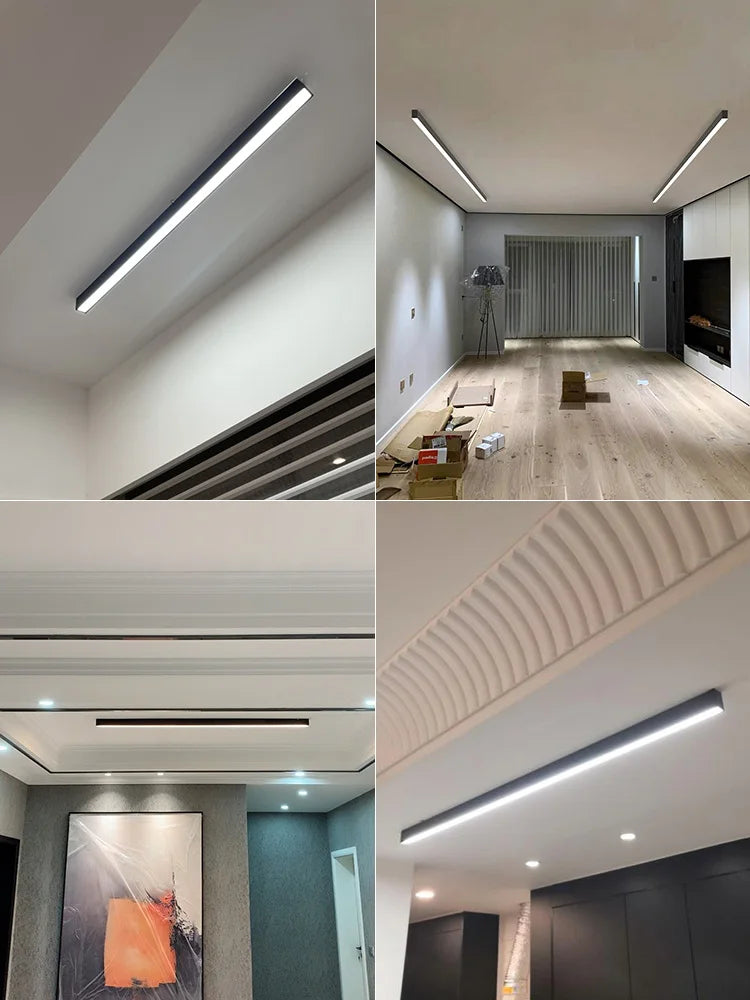 Minimalistické LED stropní svítidlo - Skandinávský design 