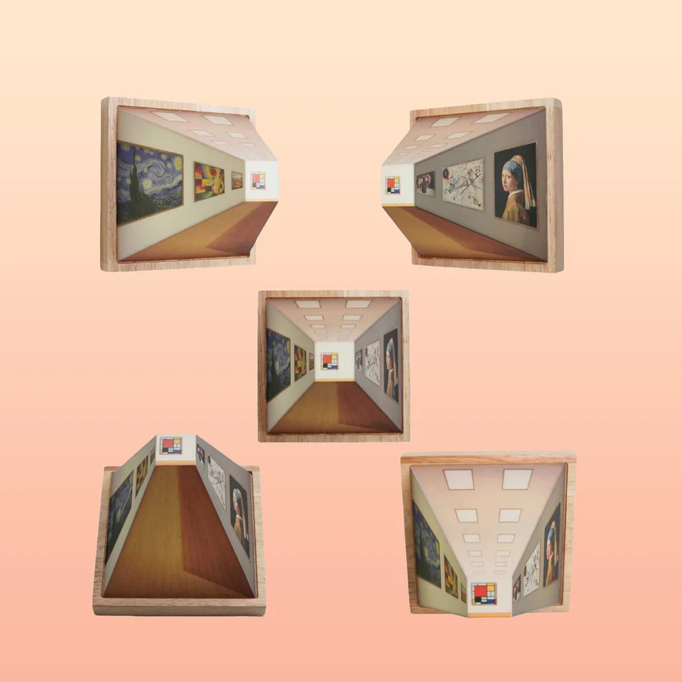 Væglampe Dekorativ – Visuel Illusion 3D 