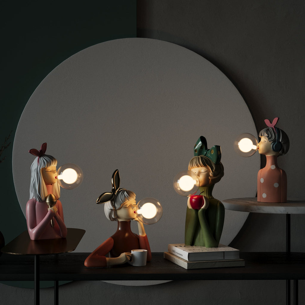 Håndlavet Bordlampe – Unik Design Og Fint Udførelse 