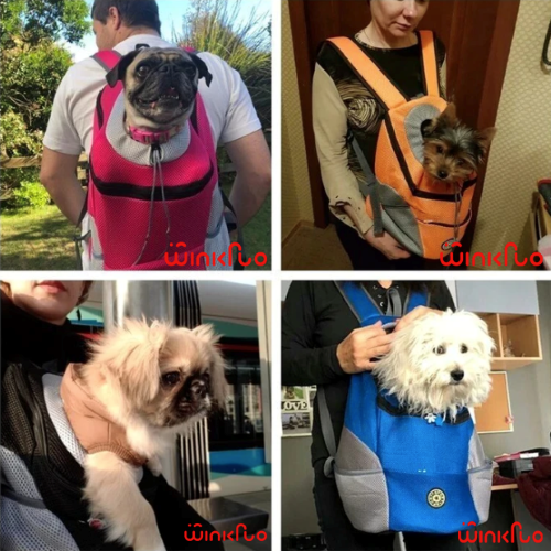 Mochila de transporte para animales — Comodidad y seguridad en el desplazamiento 