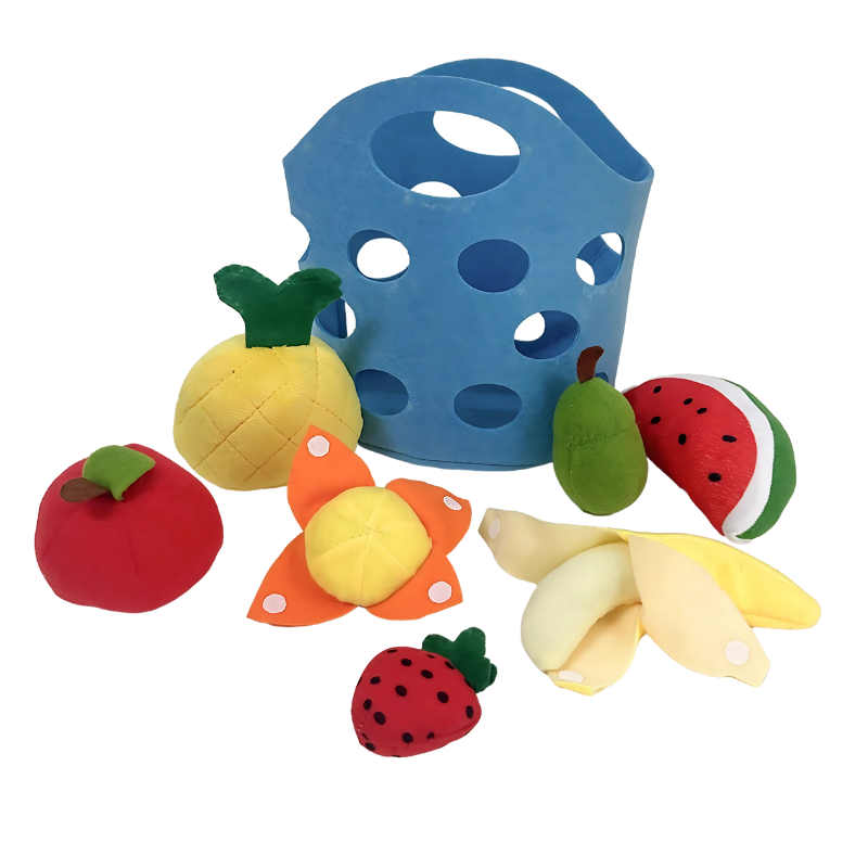 Παιδικό καλάθι αγοράς από τσόχα - Καθημερινή διασκέδαση και ανακάλυψη