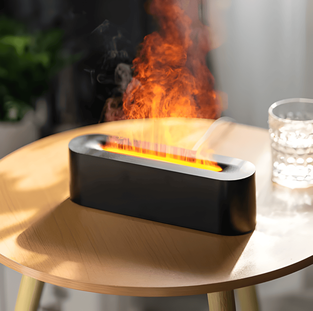 Dyfuzor aromatów USB z wielokolorowym oświetleniem LED - relaksująca atmosfera i lekka mgiełka