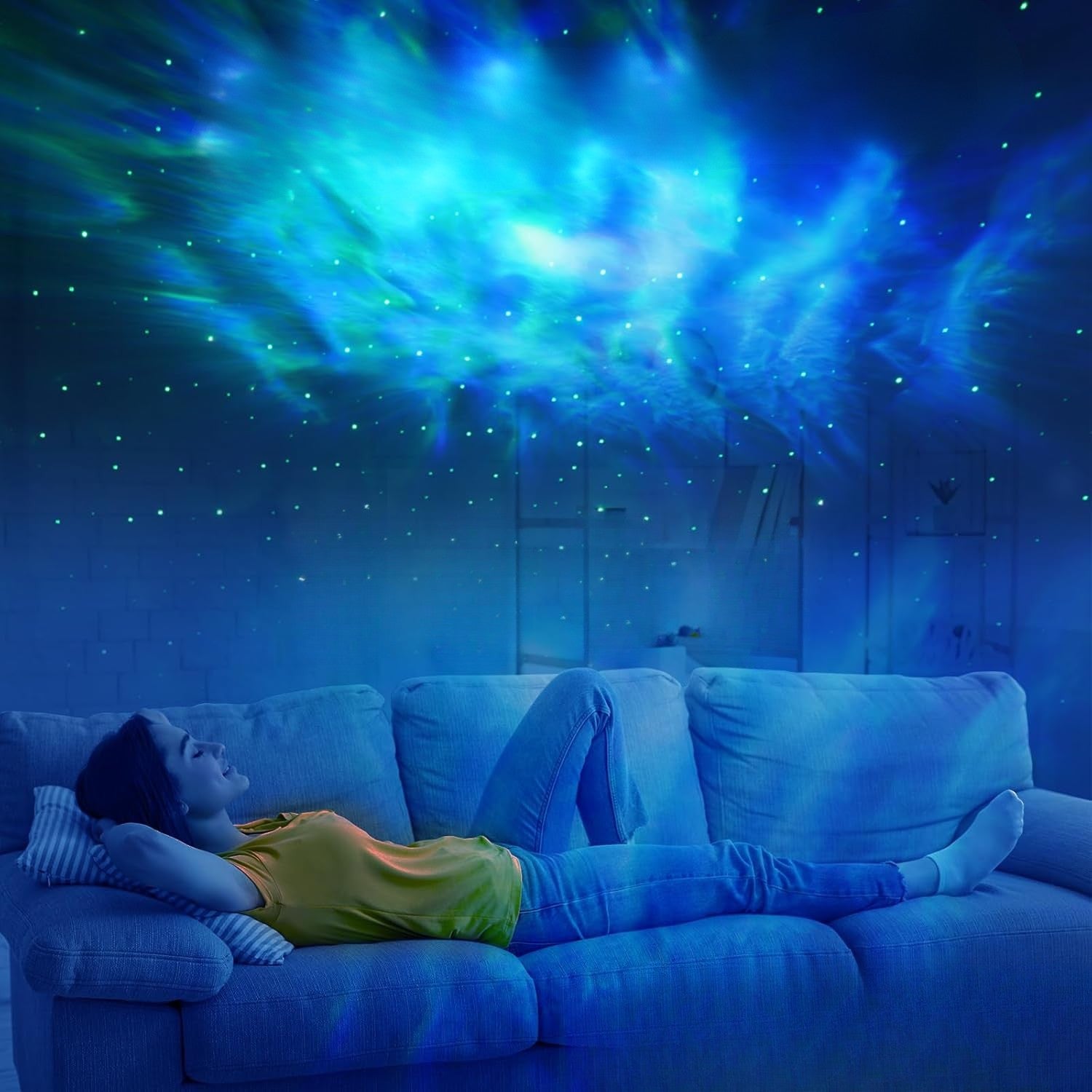 LED projektor – Relaxačná galaxijná atmosféra 