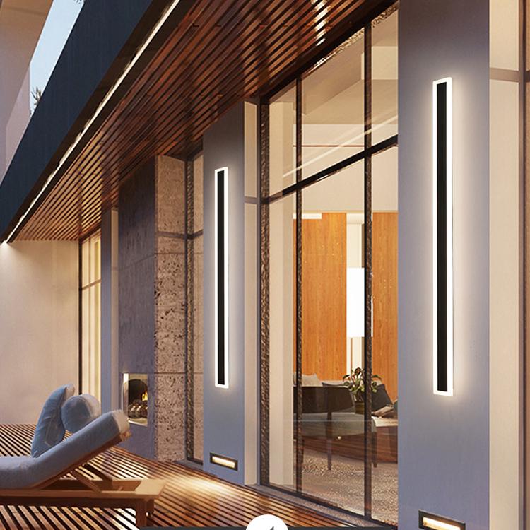 מנורת קיר מודרנית חיצונית – אידיאלית לגינה או חזית 