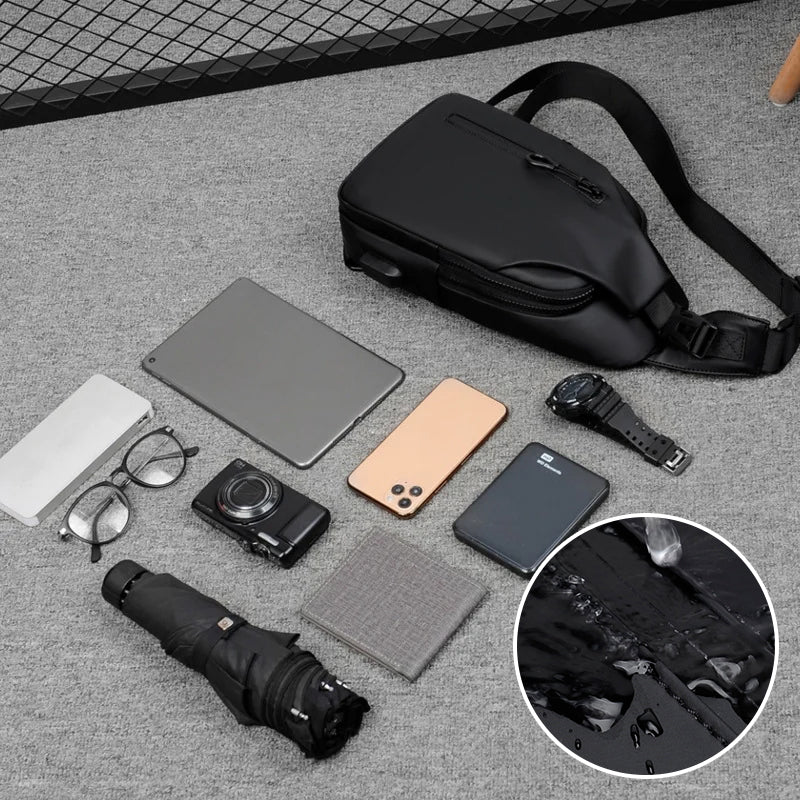 Waterproof Secure Shoulder Bag – Practical and Water-Resistant 