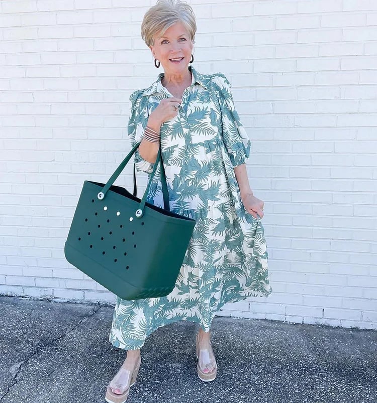 Rigid Beach Bag - färgglad design och stor kapacitet