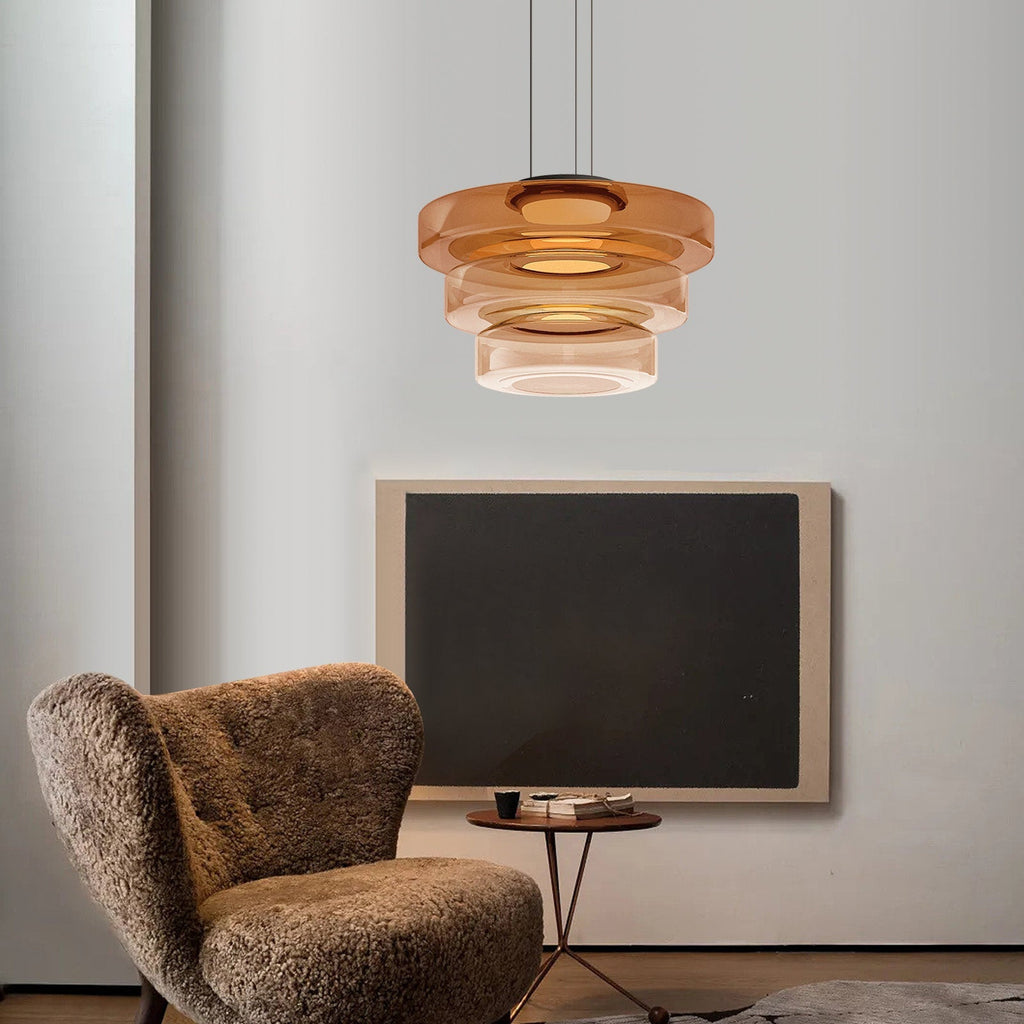 Bauhaus-Stil Glas-Pendelleuchte - Eleganz Und Modernität