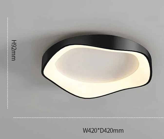 Lampa sufitowa LED asymetryczna – trend i elegancja 