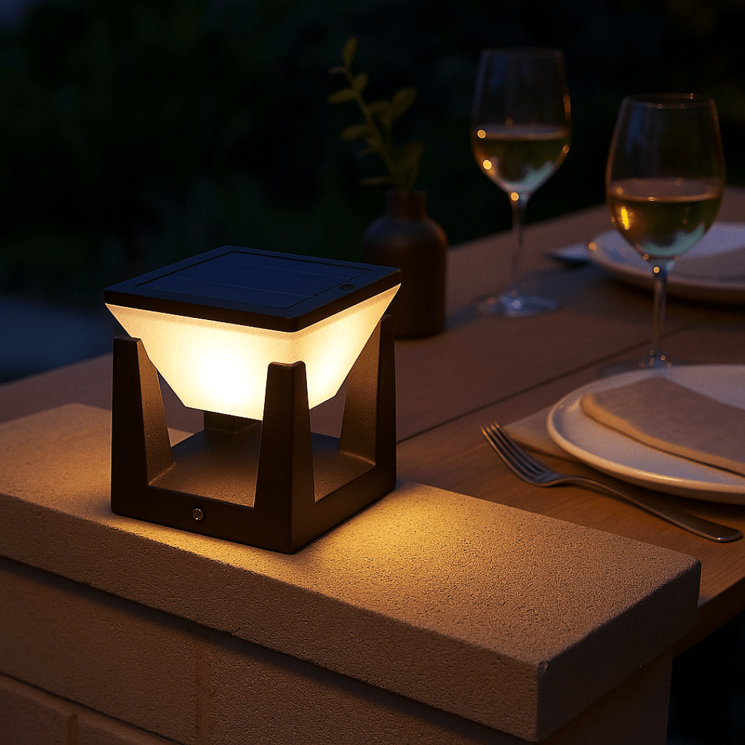 Vonkajšia solárna lampa