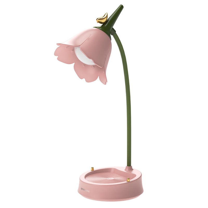 Lampa biurkowa Kwiat – Elegancja i delikatne światło 