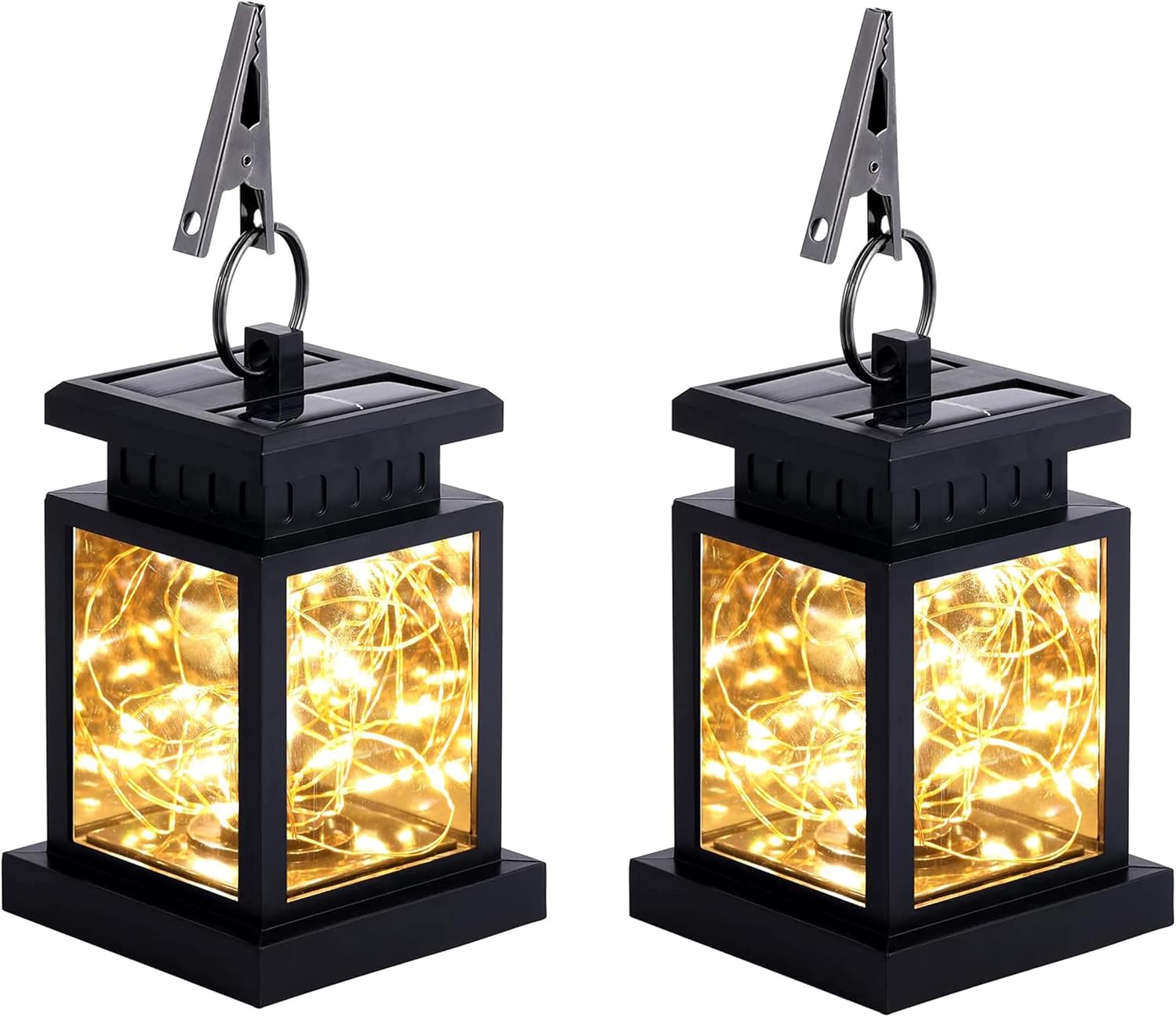 فانوس شمسي معلق — إضاءة للحديقة والتراس 