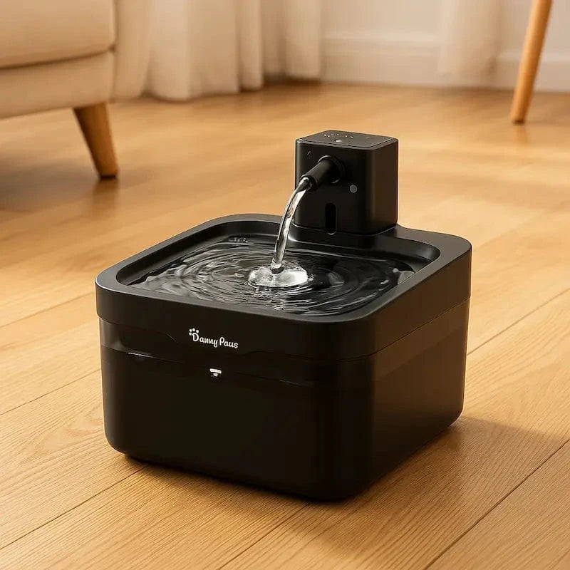 Vannfontene for katt uten ledning – Frihet og kontinuerlig hydrering 